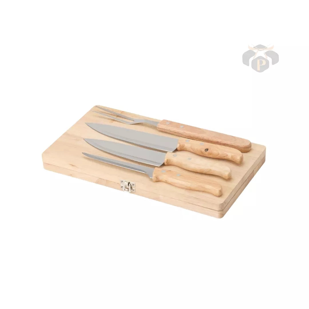 Kit Churrasco 4 Peças - Personaliza