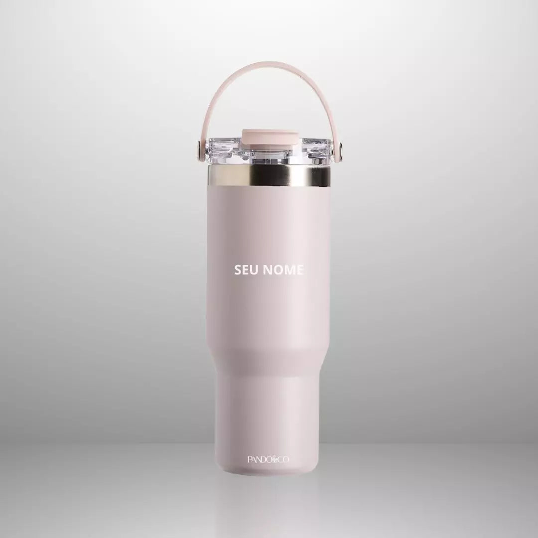 Copo Térmica Pando Liora 900 ml + Ecobag Exclusiva