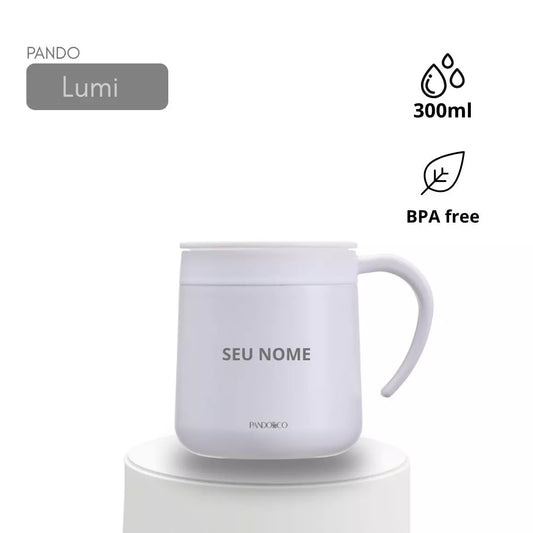 Caneca Térmica Pando Lumi + Ecobag Exclusiva