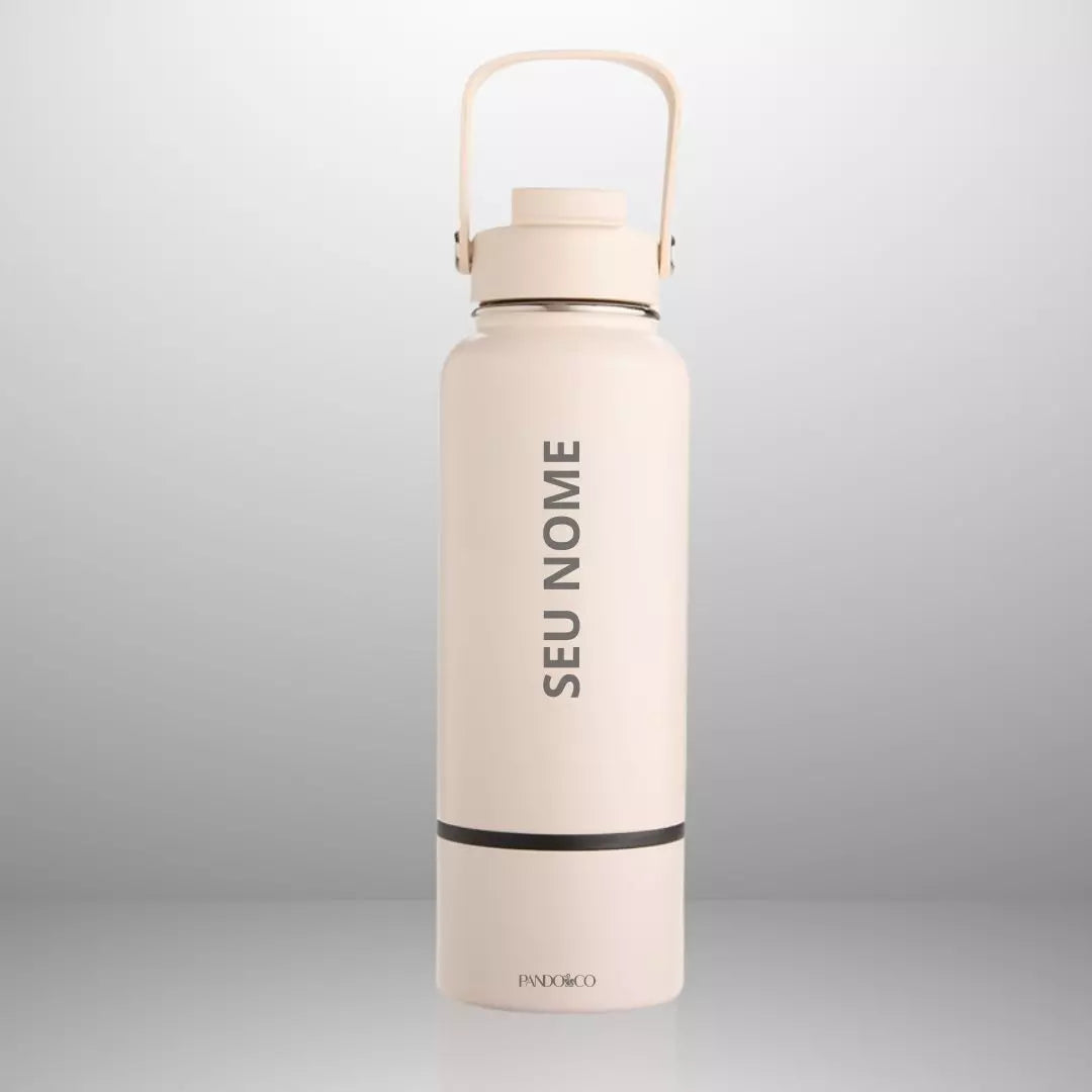 Garrafa Térmica Pando Ignes 800 ml + Ecobag Exclusiva