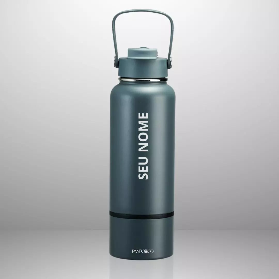 Garrafa Térmica Pando Ignes 800 ml + Ecobag Exclusiva