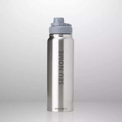 Garrafa Térmica Pando Zion 850 ml + Ecobag Exclusiva