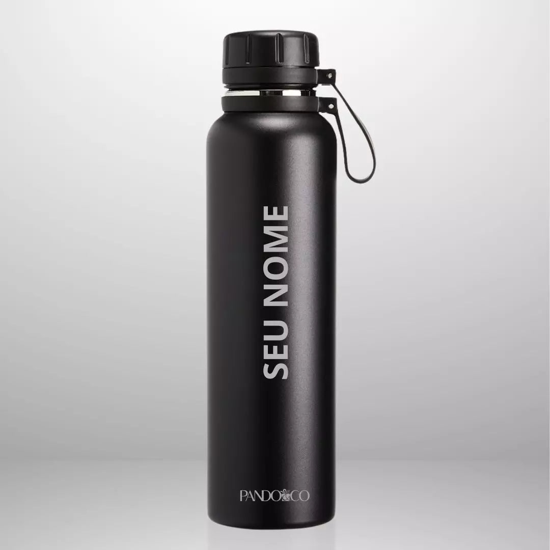 Garrafa Térmica Pando Soren 1 litro + Ecobag Exclusiva