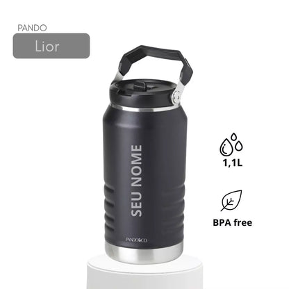 Garrafa Térmica Pando Lior 1,1 Litros + Ecobag Exclusiva