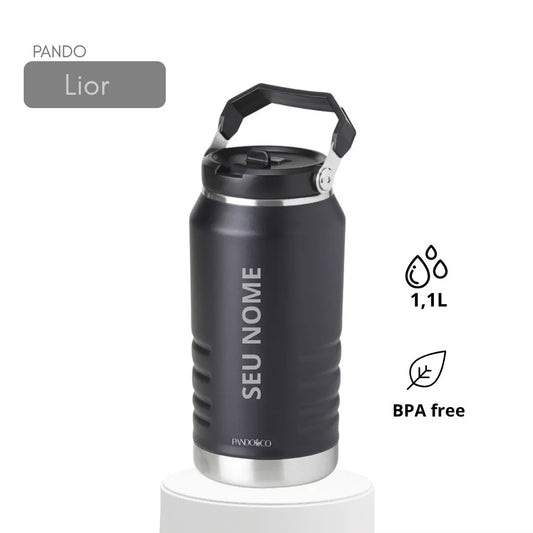 Garrafa Térmica Pando Lior 1,1 Litros + Ecobag Exclusiva