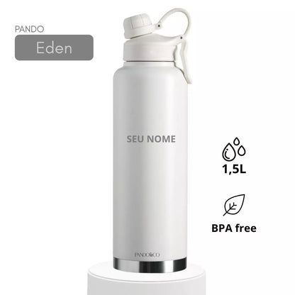 Garrafa Térmica Pando Eden 1,5 litros + Ecobag Exclusiva