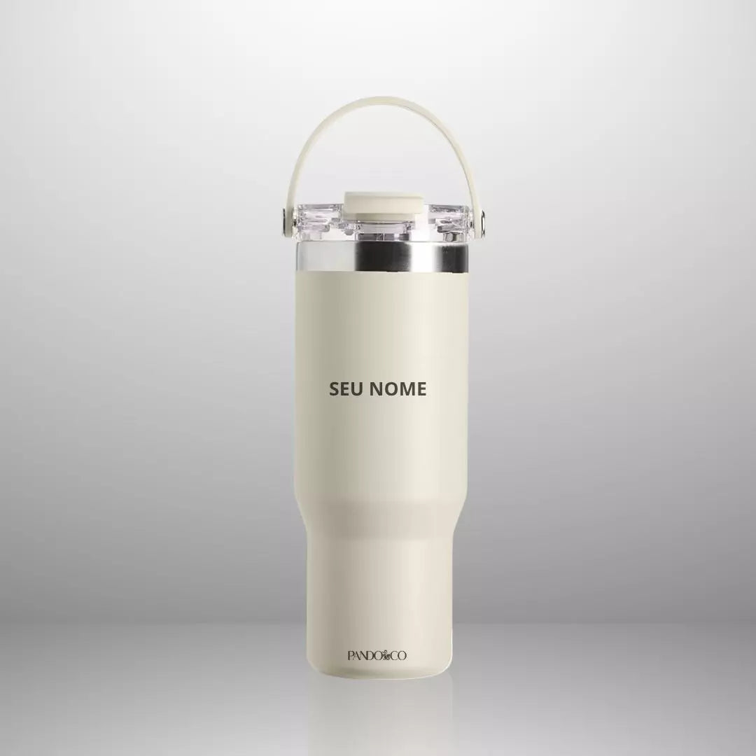 Copo Térmica Pando Liora 900 ml + Ecobag Exclusiva