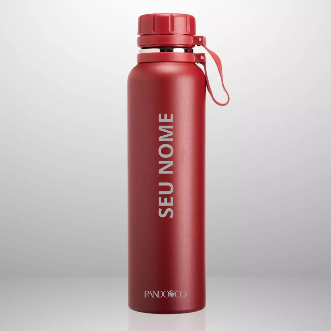 Garrafa Térmica Pando Soren 1 litro + Ecobag Exclusiva
