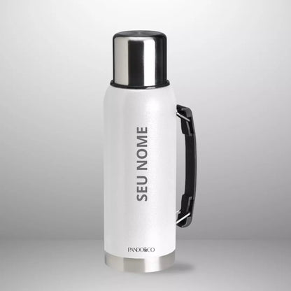 Garrafa Térmica Pando Fuel 1 litro + Ecobag Exclusiva