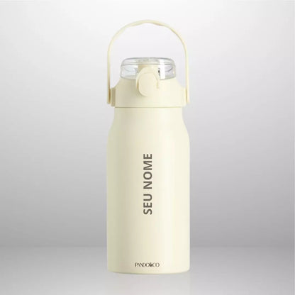 Garrafa Térmica Pando Ren 1 litro + Ecobag Exclusiva