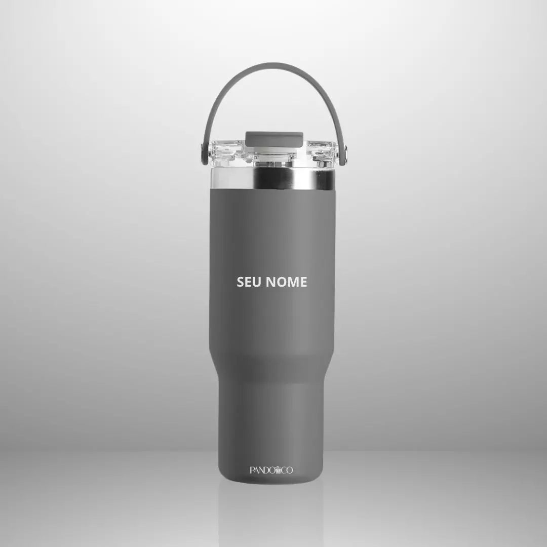 Copo Térmica Pando Liora 900 ml + Ecobag Exclusiva