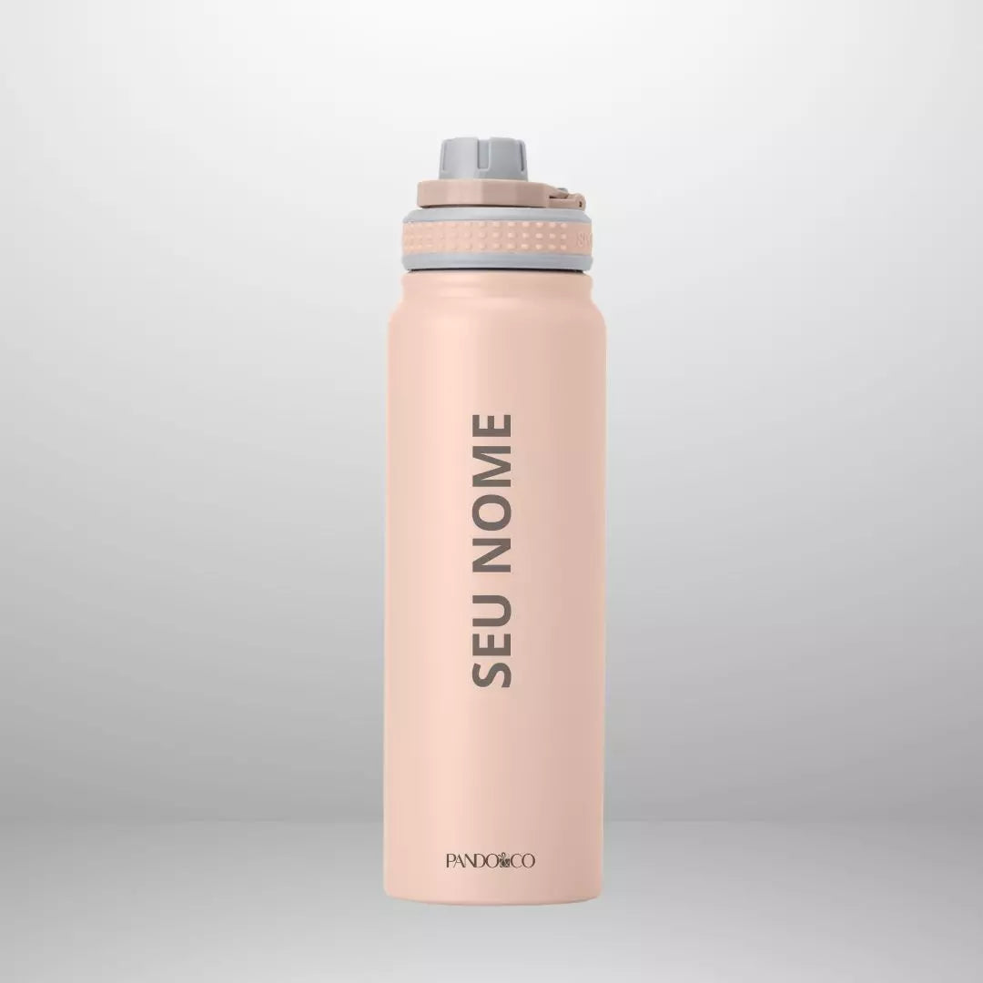 Garrafa Térmica Pando Zion 850 ml + Ecobag Exclusiva