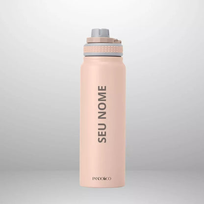 Garrafa Térmica Pando Zion 850 ml + Ecobag Exclusiva