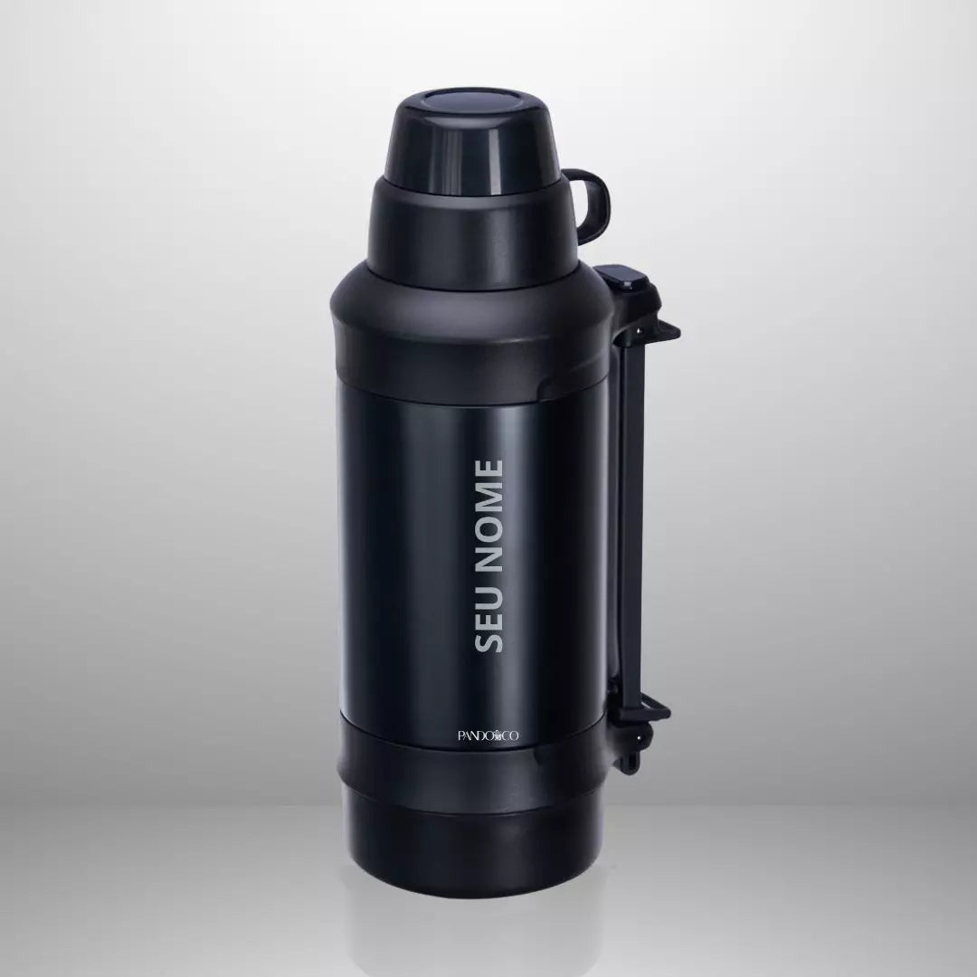 Garrafa Térmica Pando Sage 1,25 litros + Ecobag Exclusiva