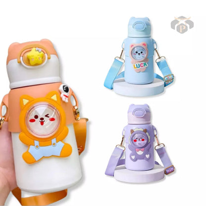 Garrafa Térmica Portátil de Bichinhos - Personalizado