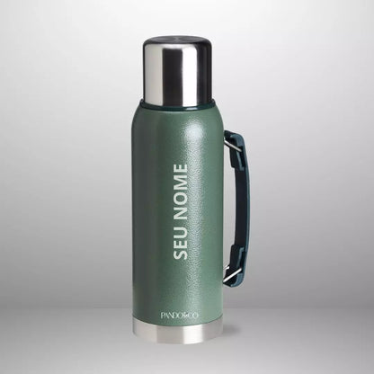 Garrafa Térmica Pando Fuel 1 litro + Ecobag Exclusiva