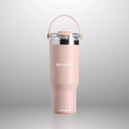 Copo Térmica Pando Liora 900 ml + Ecobag Exclusiva