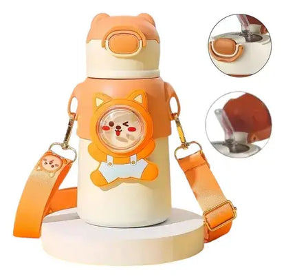 Garrafa Térmica Portátil de Bichinhos - Personalizado