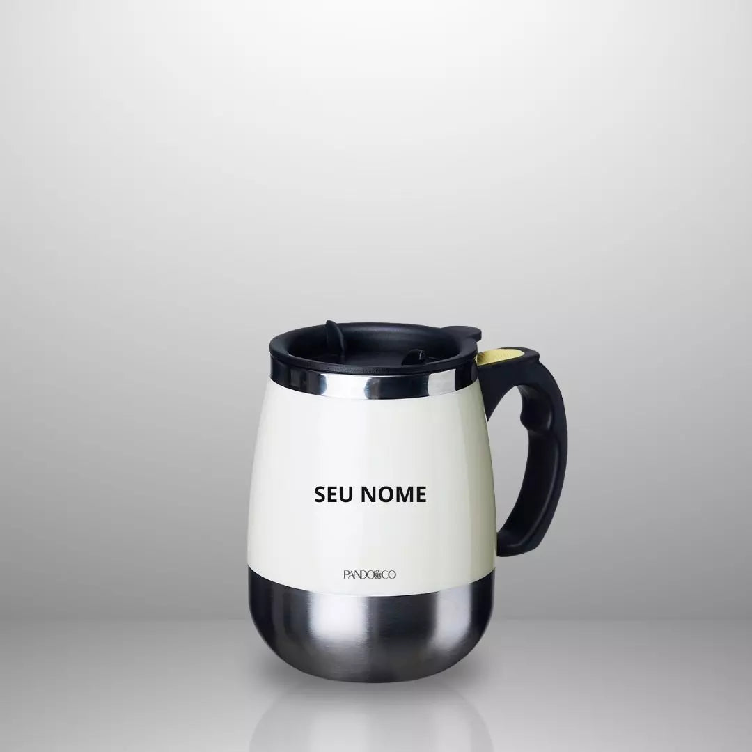 Caneca Isotérmica Pando Arlo 350 ml + Brinde Exclusivo