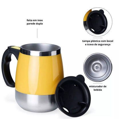 Caneca Isotérmica Pando Arlo 350 ml + Brinde Exclusivo